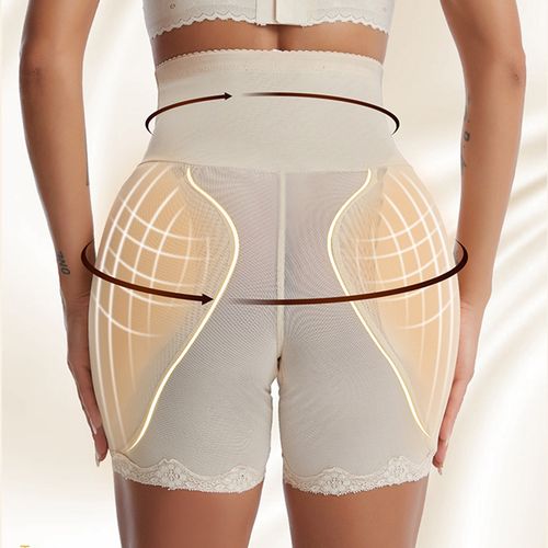 Fashion (Nude)Butt Lifter Pants Women Buttocks Hips Enhancer Body Shaping  Panties Lace With Pad Boxer Sh @ Best Price Online