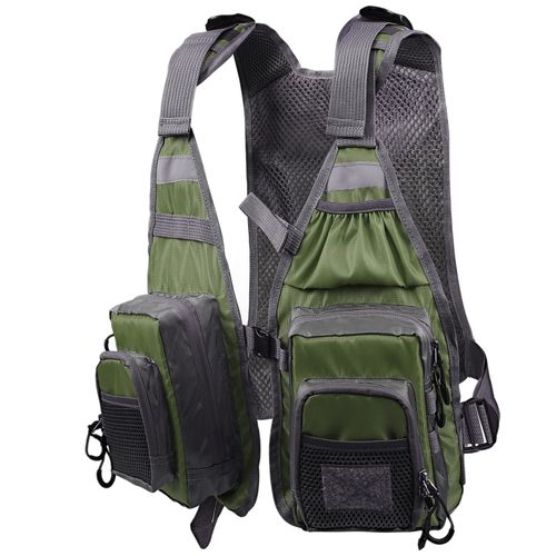 Generic Fly Fishing Vest For Men And Women Ultra Lightweight Portable Chest  Pack @ Best Price Online