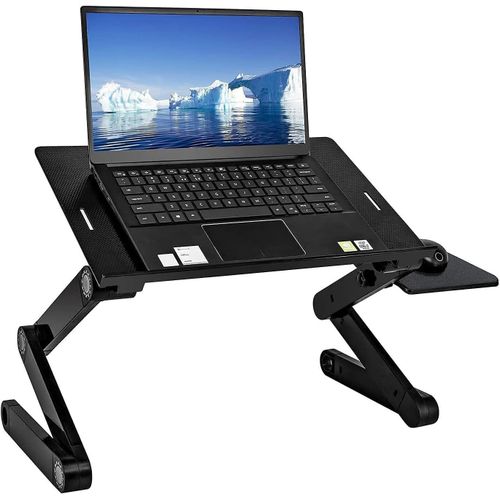 product_image_name-Generic-Foldable Laptop Stand with No Fan, Mouse Pad, and Adjustable Height for Desk Work-1