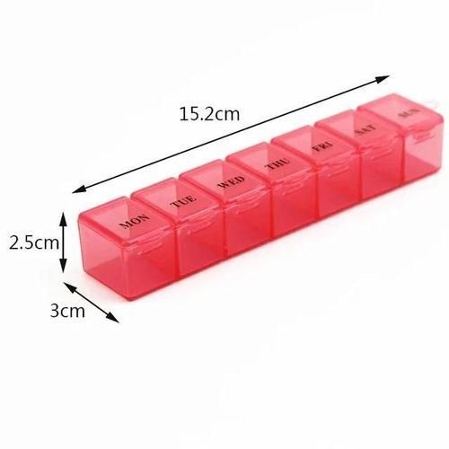 product_image_name-Generic-7 Day Weekly Daily Pill Box Organiser Medicine Tablet Storage Dispenser-8