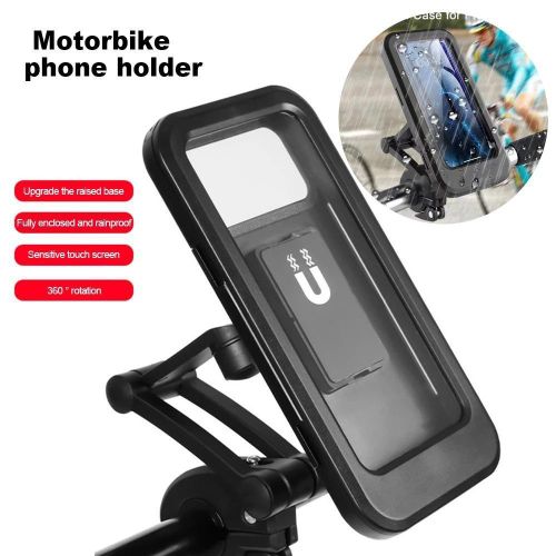 product_image_name-Generic-Motorcycle phone holder, bicycle handlebar holder, TPU touch screen waterproof case-1