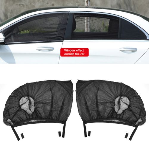 Generic 1 Pair Universal Car Front Side Window Sunshade Anti Mosquito UV  Protection Breathable Mesh Su WEF @ Best Price Online