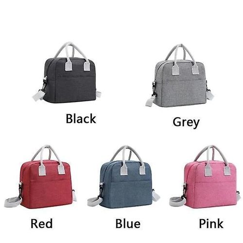 product_image_name-Generic-Insulated 9L Large Capacity Lunch Bag – Cooler Bag with Adjustable Shoulder Strap-2