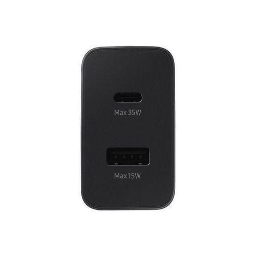 product_image_name-Generic-SHARE THIS PRODUCT    Black Friday deal Samsung 35W Dual Charging Port Fast header adapter Black, 35w max USB-C to C and 15w max USB-A normal Adapter for All Type-C Devices-2
