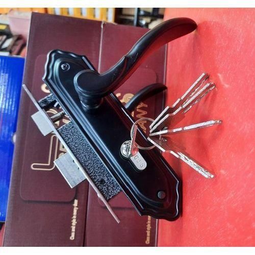 product_image_name-Generic-GJS Black rust free executive Door Lock.Complete Set-1