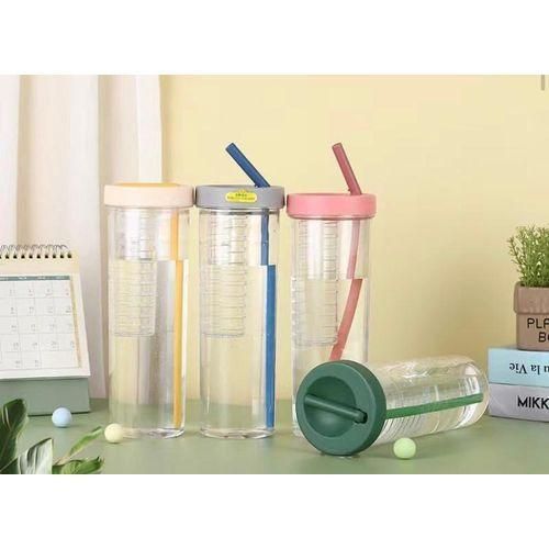 product_image_name-Generic-Clear acrylic 800ml smoothie tumbler with foldable straw-1