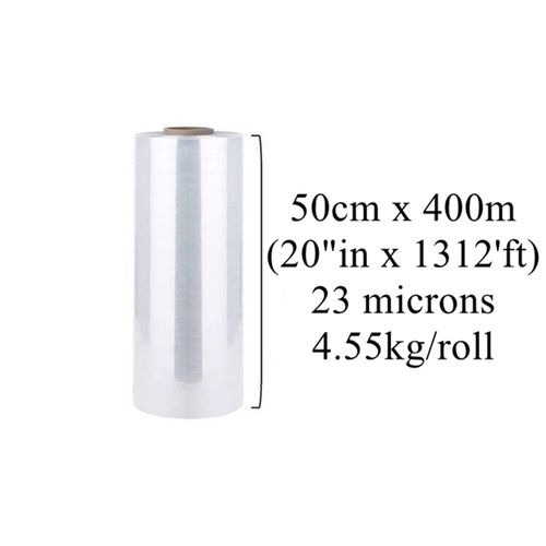product_image_name-Generic-One Roll 50cm X 400m Stretch Film Wrap Food Packing Materials-GAR-1