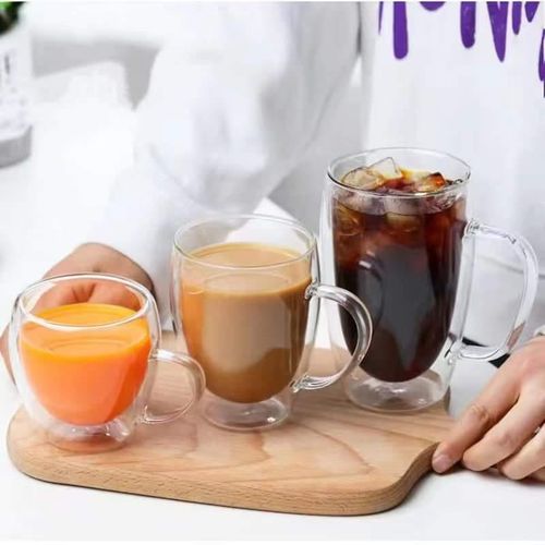 product_image_name-Generic-Double wall Borosilicate Mug 450 ml 4pc-2
