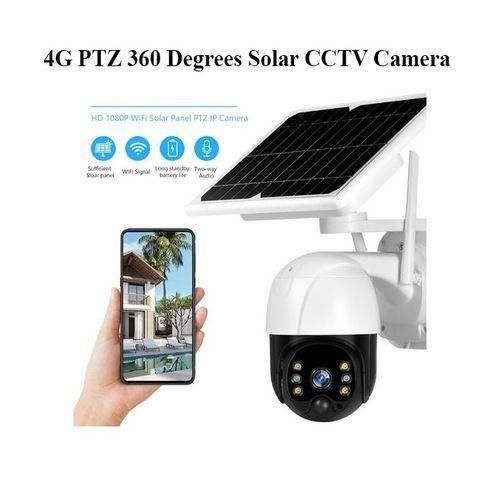 product_image_name-Generic-360 Degree  Ptz Pan, Tilt Rotating 4G Solar Powered Security Camera-3