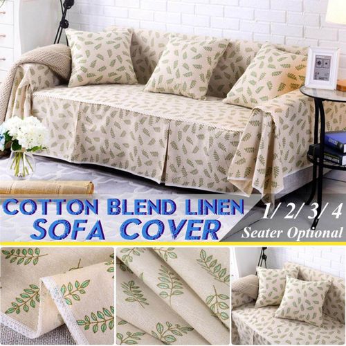 Generic 1 2 3 4 Seater Cotton Linen Cat Dog Sofa Couch Cover Protector Sheet Slipcover 4 Seats Best Price Online Jumia Kenya