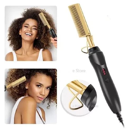 product_image_name-Generic-2 IN 1 Hot Comb Wet And Dry Hair Use Hair Straightener Comb-1