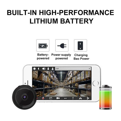 product_image_name-Generic-A9 WiFi Wireless Mini Camera 1080P Night Vision with Audio Recorder-2