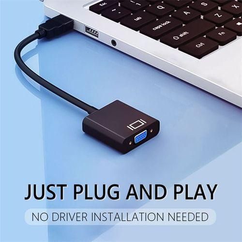 product_image_name-Generic-HDMI To VGA Adapter 1080P For Laptop,pc,Desktop-3