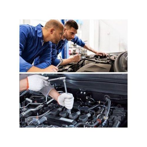 product_image_name-EAGEAT-46-Piece Professional 1/4" Drive Socket Wrench Set - Comprehensive Auto Repair & DIY Tool Kit with Case-4