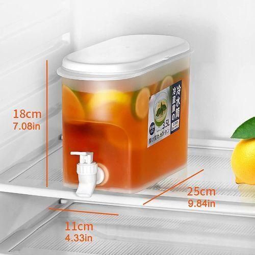product_image_name-Generic-3.5L table top or fridge container with dispenser tap -2