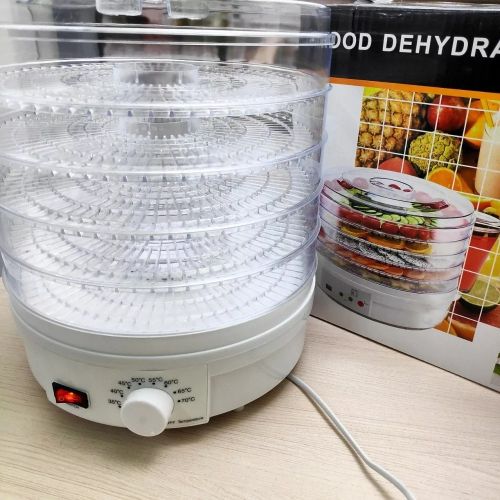 5 Tier Food Dehydrator with Adjustable Temperature Controls