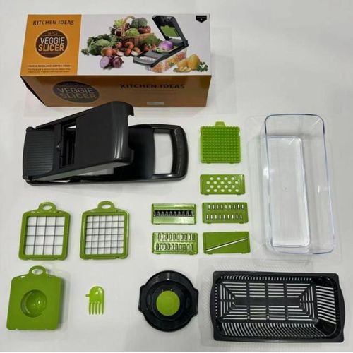 product_image_name-Generic-14-in-1 Multifunctional Vegetable Chopper - Professional Salad Slicer & Dicer-3