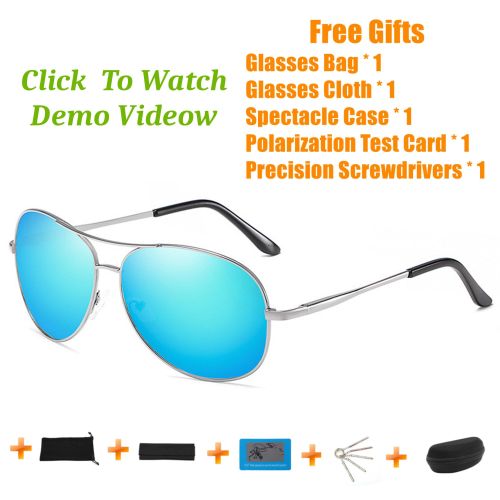 Fashion blue aviator sunglasses shop