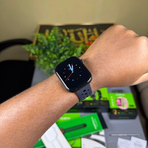 product_image_name-Infinix-XWatch H4 (Most affordable original smartwatch) - IP68 Waterproof * 2.01'' HD Display * BT Calling & Notifications * 24h Health Monitoring * AI Voice Assistant-4