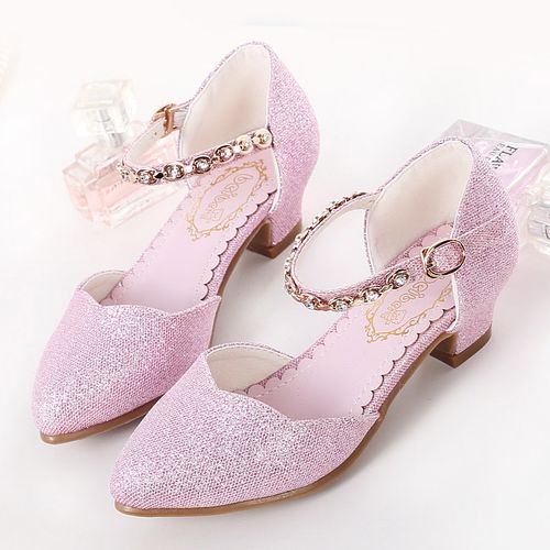 Fashion Princess Girls Sandals Kids Shoes For Girls Dress Shoes Little High Heel Glitter Summer Party Wedding Sandal Children Shoe Pink Best Price Online Jumia Kenya