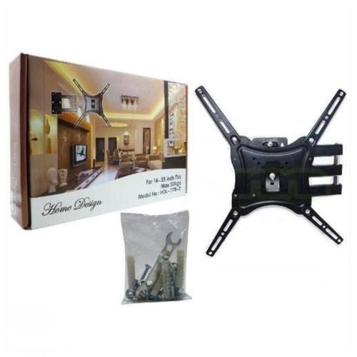 product_image_name-Home Design-TILT AND SWIVEL TV WALL MOUNT 14 Inchs - 55 Inchs LCD TV BRACKET-1