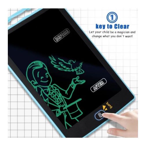 Generic Black 6.5 Inch LCD Drawing Tablet Kids Educational @ Best