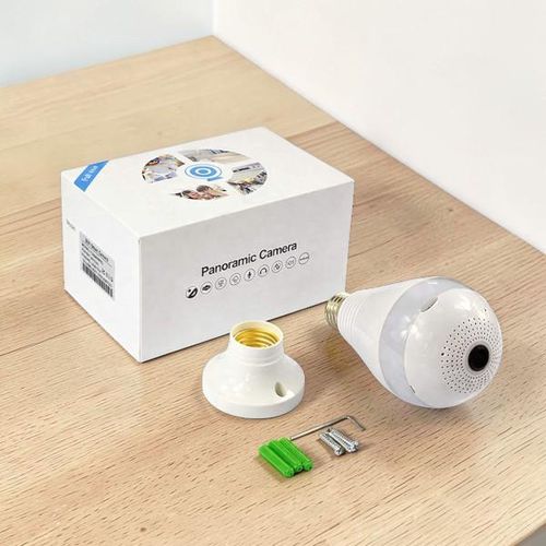 product_image_name-Generic-Snapshot Alerts Instant Image Capture Panoramic 1080P Wireless Security Light Bulb Camera -1