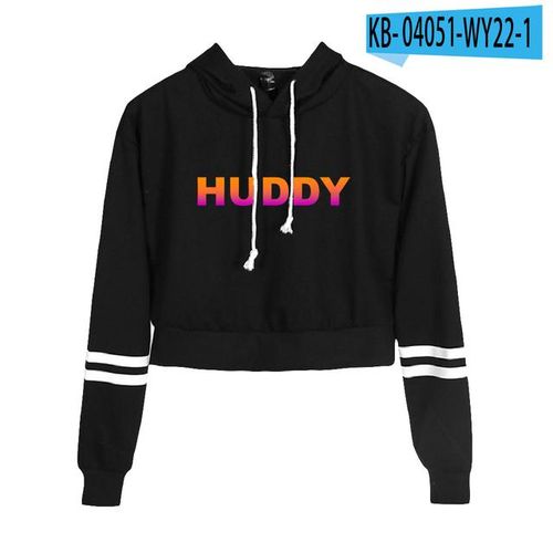 Generic Lil Huddy Crop Hoodies Women Hooded Pullover Crop Casual Streetwear Clothes Best Price Online Jumia Kenya
