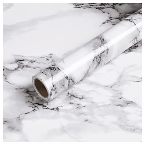 product_image_name-Generic-Self Adhesive Marble Contact Paper  - 60 By 500cm - white-1