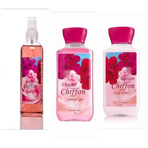 Dear Body Dream Chiffon 3in1 Shower Gel + Body Lotion + Body Splash Best Price Online Jumia