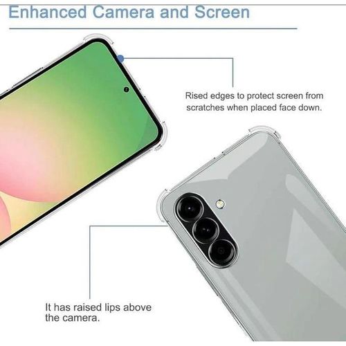 product_image_name-Samsung- Galaxy M35  Crystal Clear/transparent phone case/cover-5