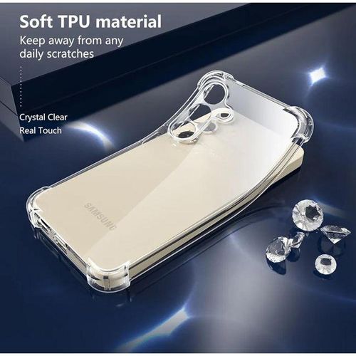 product_image_name-Samsung- Galaxy M35  Crystal Clear/transparent phone case/cover-6