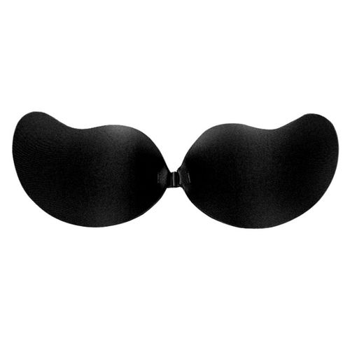 Fashion Silicone Sticky Invisible Backless Bra Sless Push Up Te-A-Black-A  Cup @ Best Price Online