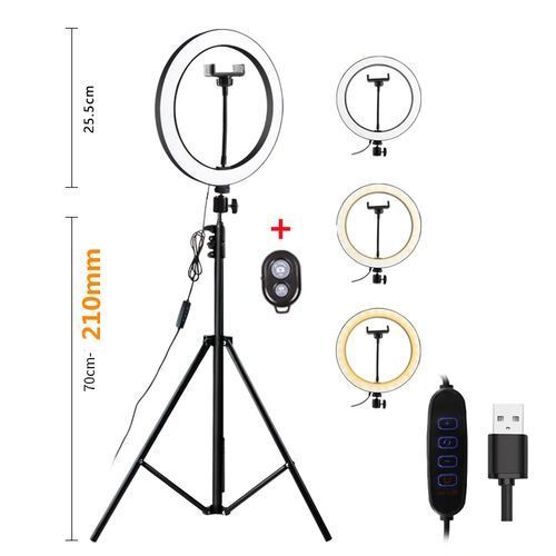 LED Ring Light with Tripod Floor Stand - 12 inch – Tattoo Gizmo