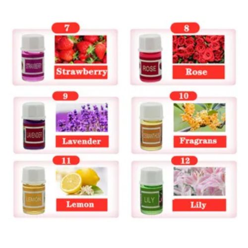 product_image_name-Generic-Water Soluble, 12PCs, 3ML, Aromatherapy, Humidifier Essential Oils.-2