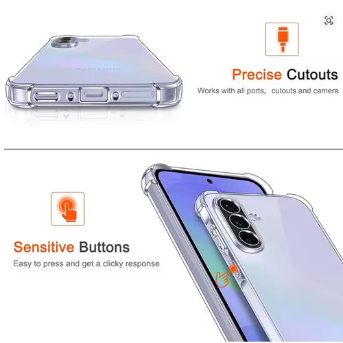product_image_name-Samsung-Galaxy A56 Clear, Transparent, Colorless Premium Heavy Duty Phone Case/ Cover-5