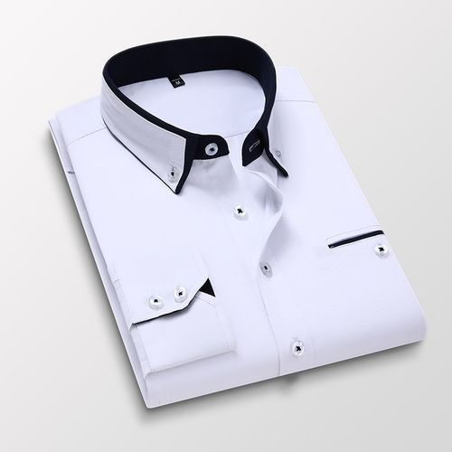 Men's Shirts, Slim-fit European Men's Shirt Long Sleeve