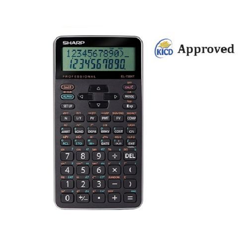 Sharp EL-738XT - Financial Calculator - Black @ Best Price ...
