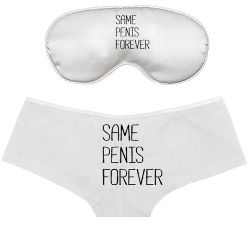 Generic Funny Panties Sleep Mask Bachelorette Hen Night Party