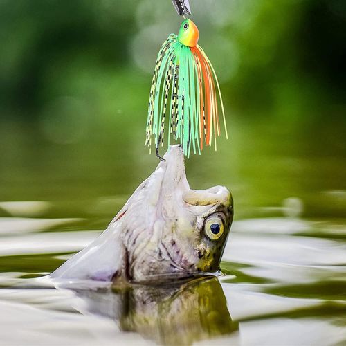 Generic 6 Pieces Fishing Lures,Baits Spinner Swim Flipping d J @ Best Price  Online