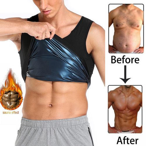 Sweat Maker Men's Premium Slimming Shapewear Workout Sauna Tank