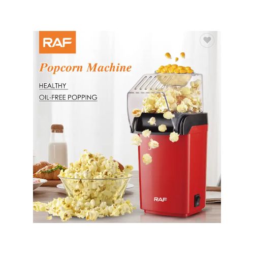 RAF Electric Popcorn Machine With Butter Melting Container @ Best