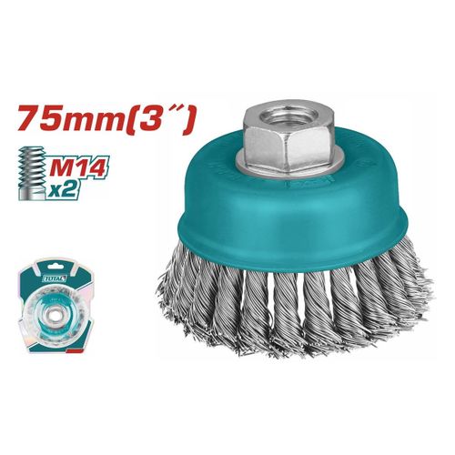 product_image_name-TOTAL-TAC32031 Wire Cup Brush Dia: 75mm, 3"-1