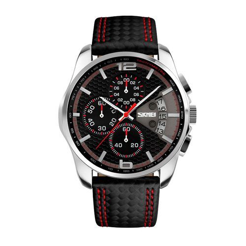 Skmei Sport Mens Watches Leather Strap 5Bar Waterproof Quartz Wristwatches  @ Best Price Online | Jumia Kenya