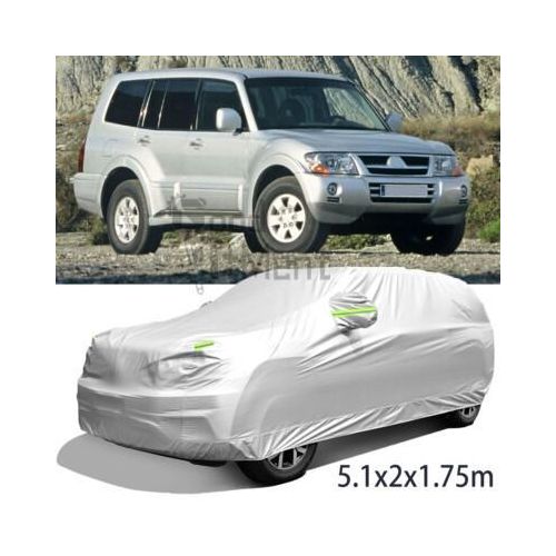 product_image_name-Generic-Mitsubishi Pajero Protective Car Cover Scratch Resistant Double Layer Grey-2