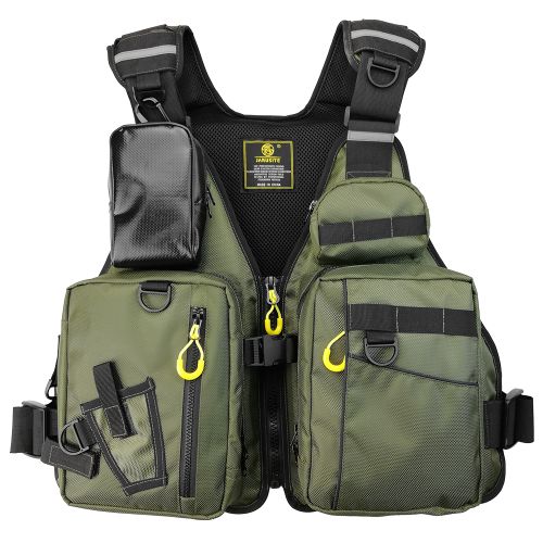 Generic Fishing Life Jacket Multiple Pockets Safety Life Vest Floatation  Vest Adults @ Best Price Online