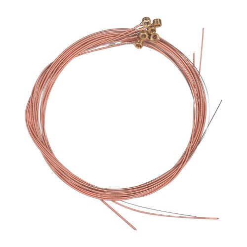 Generic Acoustic Folk Guitar Strings Set Steel Core Copper Alloy