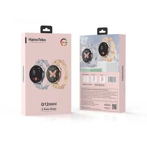 product_image_name-Generic-Hanoteko Germany G12 Mini Smartwatch with 3 Straps-3