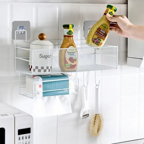 product_image_name-Generic-Wall-mounted Bathroom Shelf Shower Shampoo Rack-4