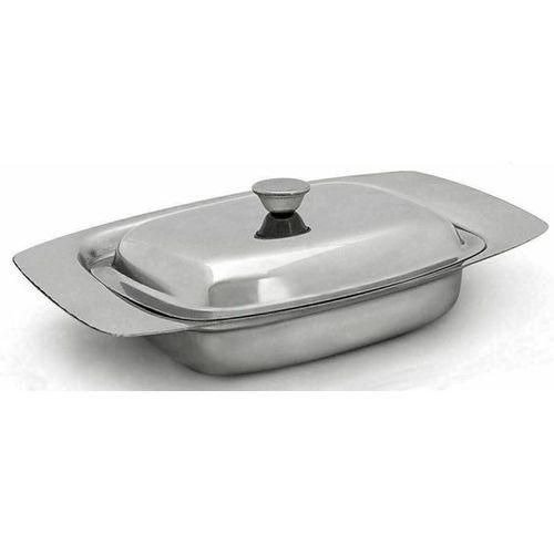 product_image_name-Generic-Elegant Stainless Steel Cheese/Butter Dish With Lid-2